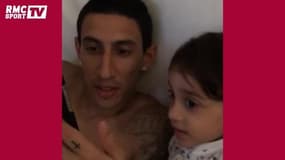 En vidéo: Di Maria apprend le français avec sa fille