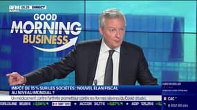 Bruno Le Maire (Ministre de l'Économie): "La réalité, c'est que lorsque l'Irlande fait du dumping fiscal, c'est tous les autres pays, France en tête, qui en souffrent"