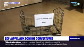 Lyon: le Samu social lance un appel aux dons de couverture pour les sans-abri