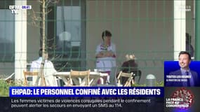 À Corbas, dans le Rhône, le personnel d'un Ehpad a choisi de rester confiné avec les résidents
