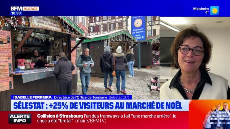 Sélestat: +25% de visiteurs au marché de Noël par rapport à 2024