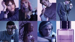 Jenna Ortega, Maya Hawke, Joseph Quinn, Liu Yu Xin, Fai Khadra, Thuso Mbedu et Orelsan sont les égéries du parfum Gris Dior. 