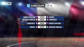 Eurocoupe : Limoges et l'ASVEL dans le même groupe