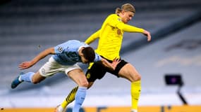 Erling Haaland et Ruben Dias