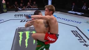 La prise de Tatsuro Taira sur Alex Perez 