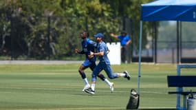 Ousmane Dembélé à l'entraînement du PSG, le 16 juin 2025