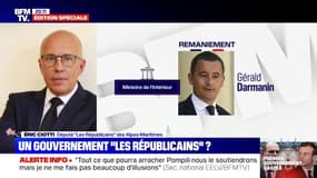 Éric Ciotti (LR) sur le remaniement: "Il y a une grande continuité avec le gouvernement d'Édouard Philippe"