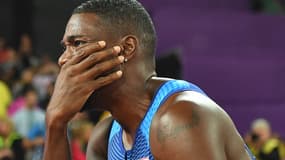Justin Gatlin, champion du monde du 100m