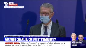 Attaque Charlie: le procureur de la République affirme que "le mis en cause était totalement inconnu" des renseignements