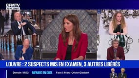 Braquage du Louvre : deux suspects mis en examen, trois autres libérés - 01/11