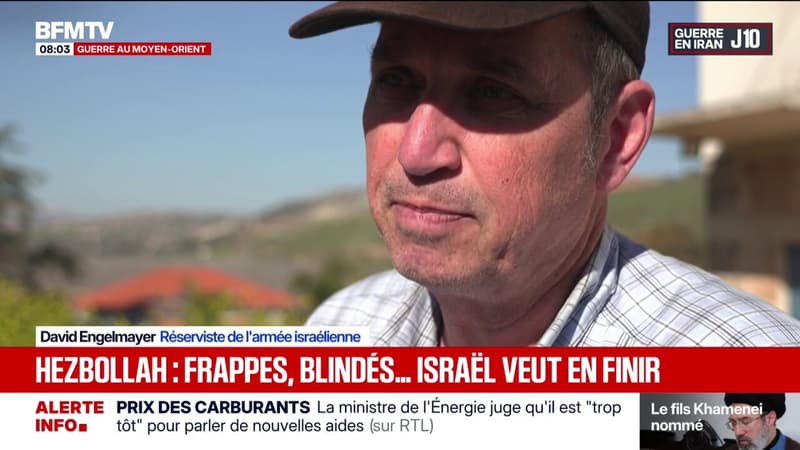 "Si les Libanais n'ont pas réussi à s'opposer au Hezbollah, ils doivent en payer le prix", affirme David Engelmayer, réserviste de l'armée israélienne