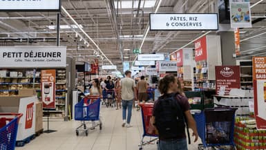 Le magasin Carrefour de Villeneuve-la-Garenne a été aménagé pour inclure les personnes atteintes de handicaps.