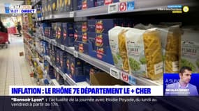 Inflation : le Rhône 7e département le plus cher