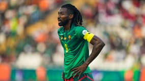 Franck Zambo Anguissa avec le Cameroun, en janvier 2024.