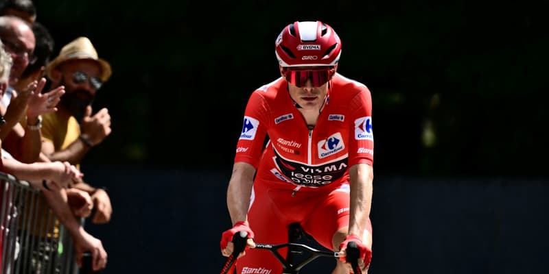 Jonas Vingegaard lors de la 3e étape de la Vuelta 2025