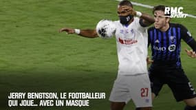 Jerry Bengtson, le footballeur qui joue... avec un masque