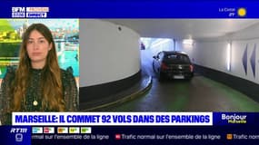 Marseille: un homme, soupçonné de près d'une centaine de vols dans les parkings souterrains, interpellé