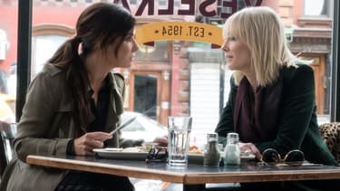 Sandra Bullock et Cate Blanchett dans Ocean's 8