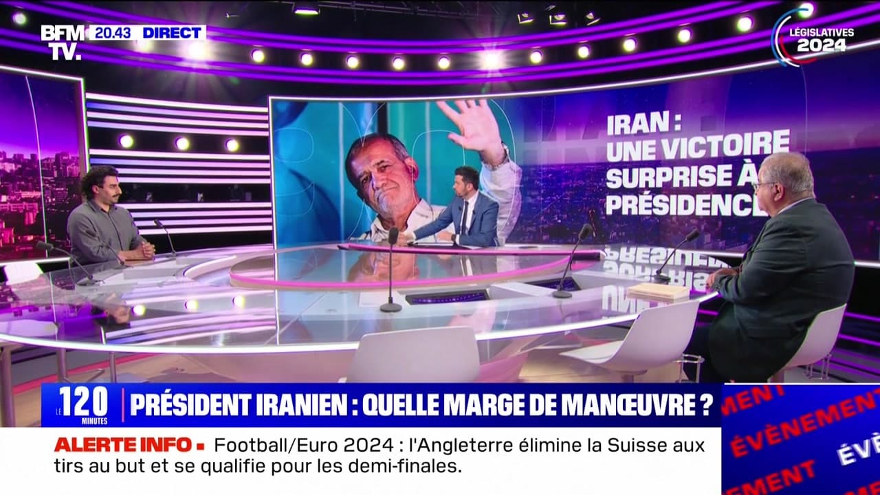 Massoud Pezechkian élu président de l'Iran 06/07