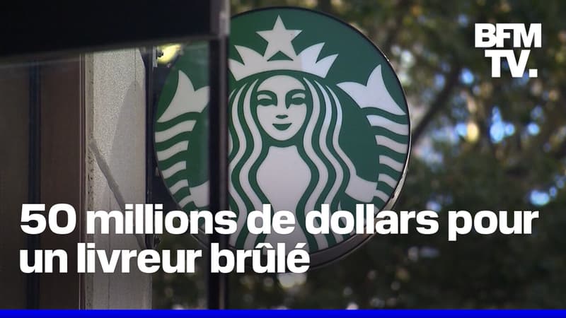 États-Unis: Starbucks a été condamné à verser 50 millions de dollars à un livreur brûlé par une boisson chaude