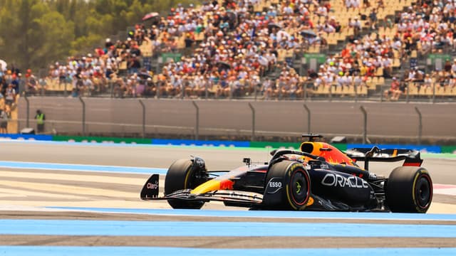 Max Verstappen lors du GP de France.