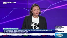 Idée de placements: Dans quoi investir avec un profil de risques prudent et un horizon de moins de 8 ans ? - 09/11