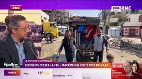 Espoir de cessez-le-feu : Macron en visite près de Gaza