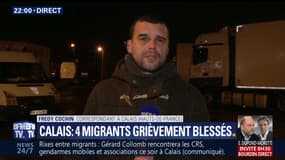 Rixes entre migrants à Calais (1/4)