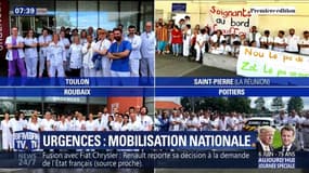 La grève des services d'urgence concerne désormais plus de 80 hôpitaux en France