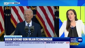 Caroline Loyer : Biden défend son bilan économique - 11/12
