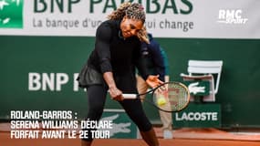 Roland-Garros : Serena Williams déclare forfait avant le 2e tour