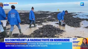 Normandie: des scientifiques contrôlent la radioactivité des côtes