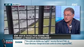 "Il peut soit s'exfiltrer rapidement du territoire national, ça veut dire qu'il l'a programmé en même temps que l"évasion, soit se 'tanker' en France le temps que cela se calme un peu"