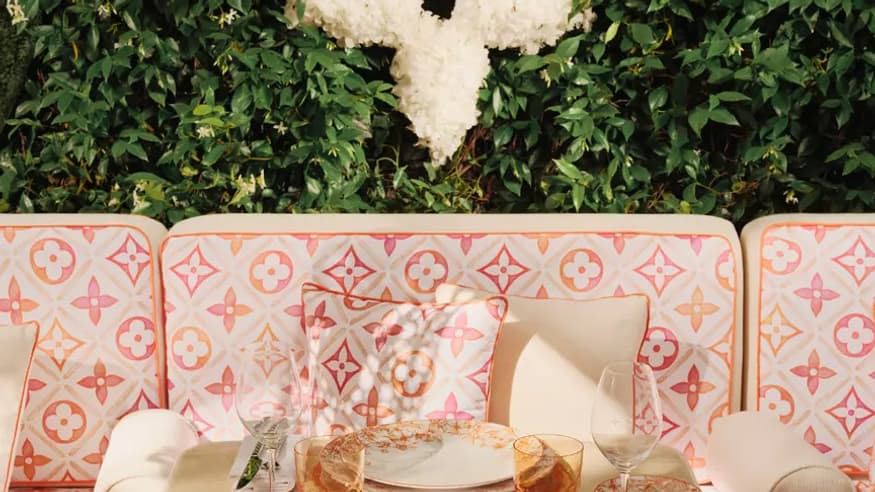 Le restaurant Louis Vuitton à Saint-Tropez Le restaurant Louis Vuitton à Saint-Tropez