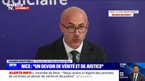 Incendie de Nice: "Trois départs de feux étaient intervenus, au premier, deuxième et troisième étage", déclare le procureur de Nice