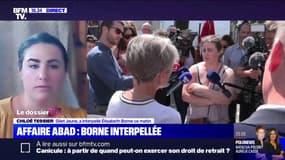 Chloé Tessier, la femme qui a interpellé Élisabeth Borne sur l'affaire Abad, affirme ne "pas faire partie de la Nupes"