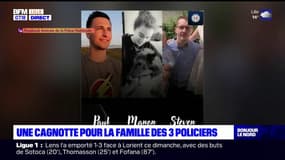 Villeneuve-d'Ascq: une cagnotte pour les familles des policiers morts dans un accident de la route