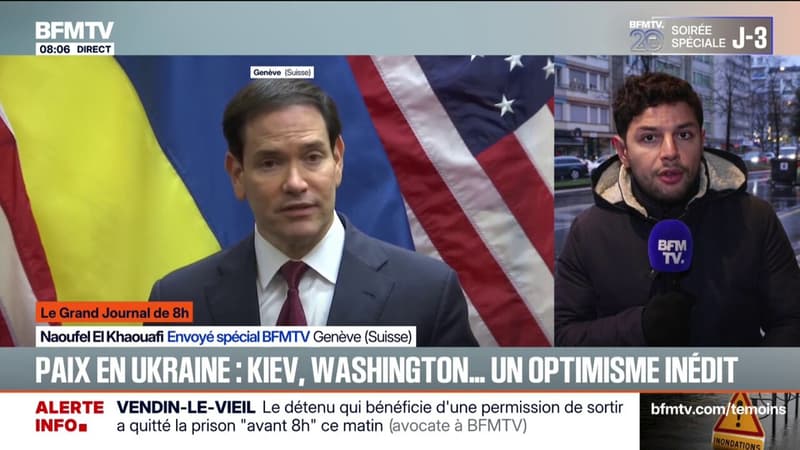 Paix en Ukraine: Washington et Kiev optimistes après une journée de négociations à Genève