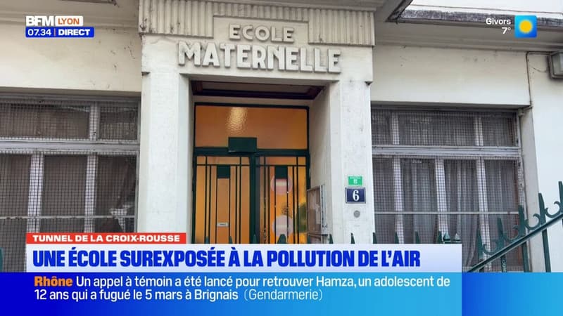 Tunnel de la Croix-Rousse : Une école surexposée à la pollution de l'air