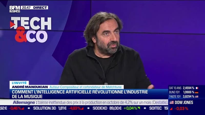 André Manoukian (MatchTune): Comment l'intelligence artificielle révolutionne l'industrie de la musique - 21/11