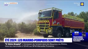 Été 2024: les marins-pompiers de Marseille sont prêts