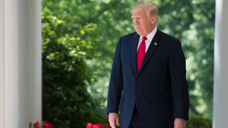 Donald Trump à la Maison Blanche, le 3 mai 2018. 