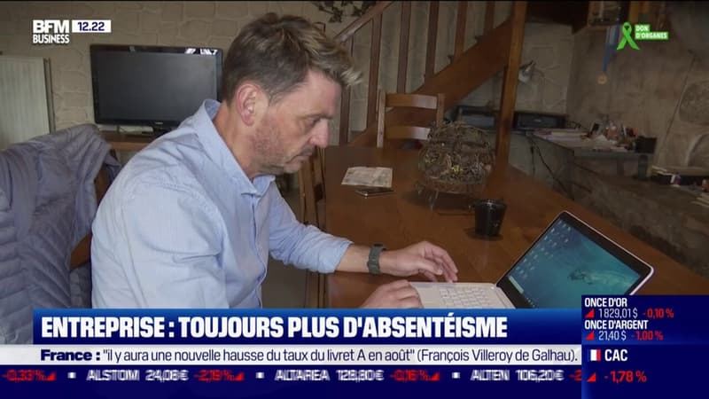 Toujours plus d'absentéisme dans les entreprises