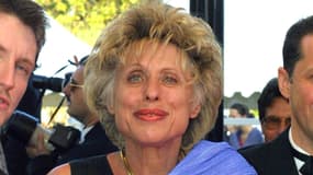 La comédienne Catherine Lachens en 2001 au festival de Cannes.
