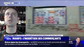 Manifestations à Paris: les commerçants "préoccupés" à la veille de la nouvelle journée de mobilisation demain