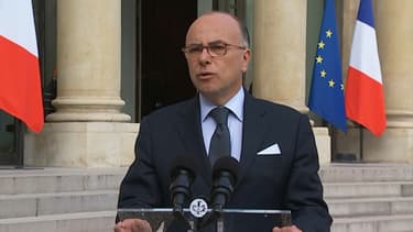 Bernard Cazeneuve, le ministre de l'Intérieur, le 14 juin 2016