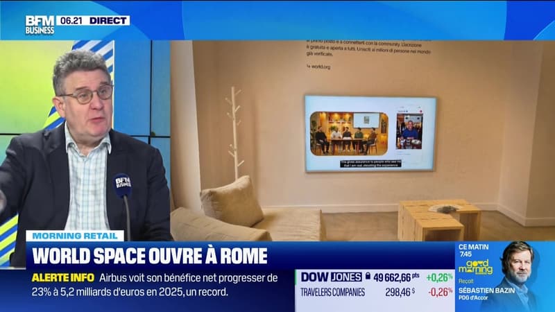 Morning Retail : World Space ouvre à Rome, par Frank Rosenthal - 19/02