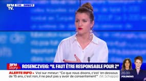 Marlène Schiappa: "Il ne s'agit pas de pénaliser les amours adolescentes mais la pédocriminalité"