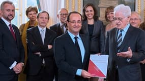 Remise du rapport Jospin