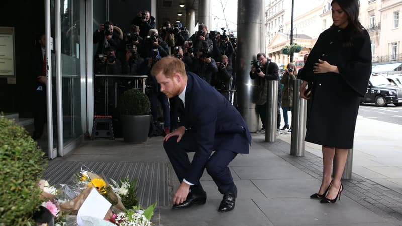 Le prince Harry et Meghan Markle à Londres le 19 mars 2019 au Haut-commissariat de la Nouvelle-Zélande 